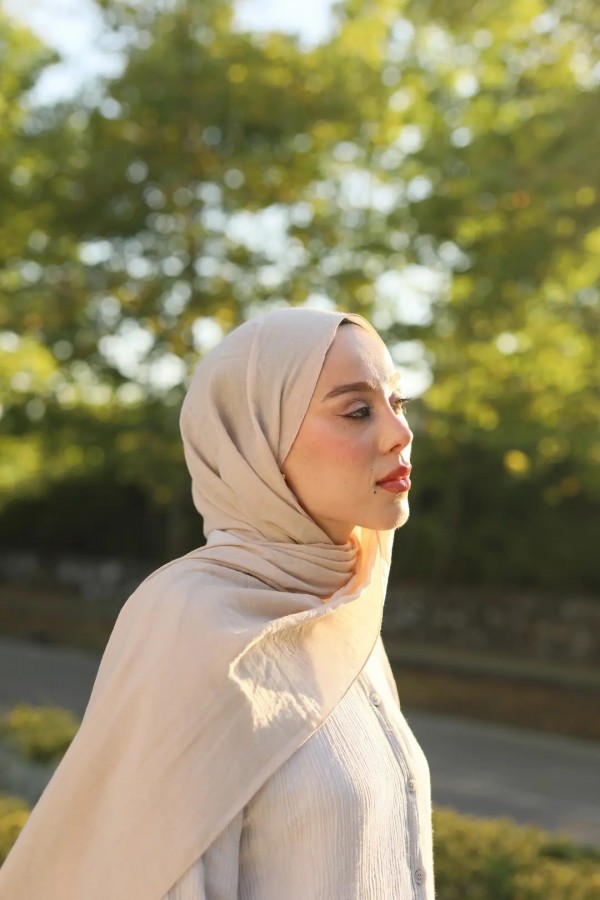 Organic Cotton Comfort Şal - İğde