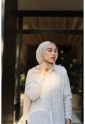 Organic Cotton Comfort Şal - İğde