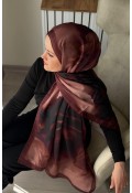 Marline Desen Soft Pamuk Şal - Acı Kahve Siyah