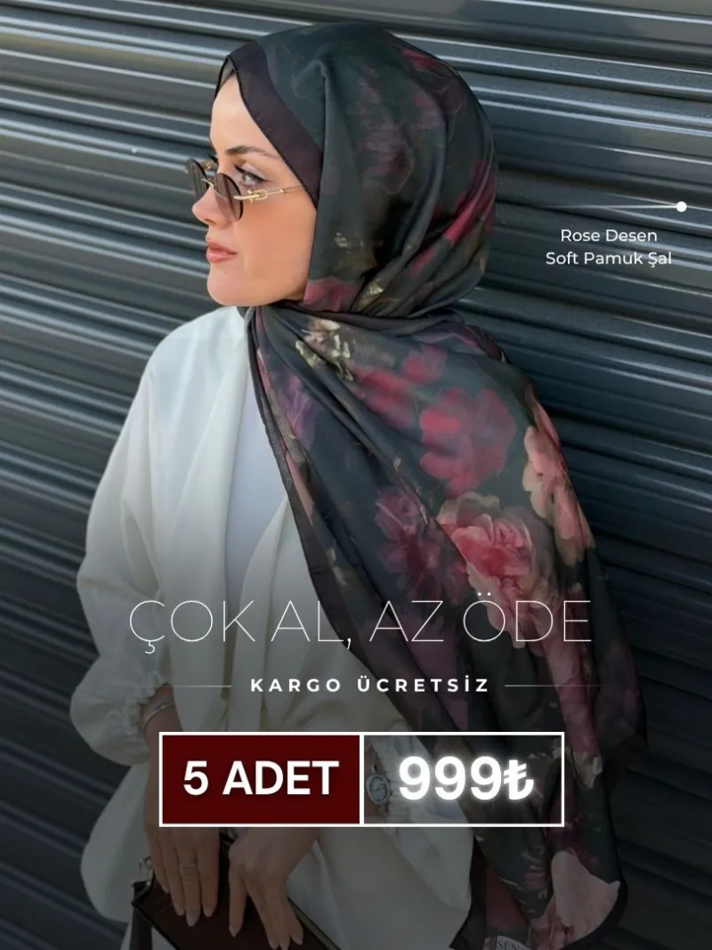Etnik desen şal modelleri
