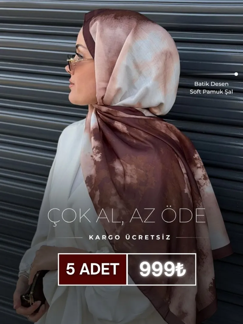 Soft pamuk eşarp koleksiyonu