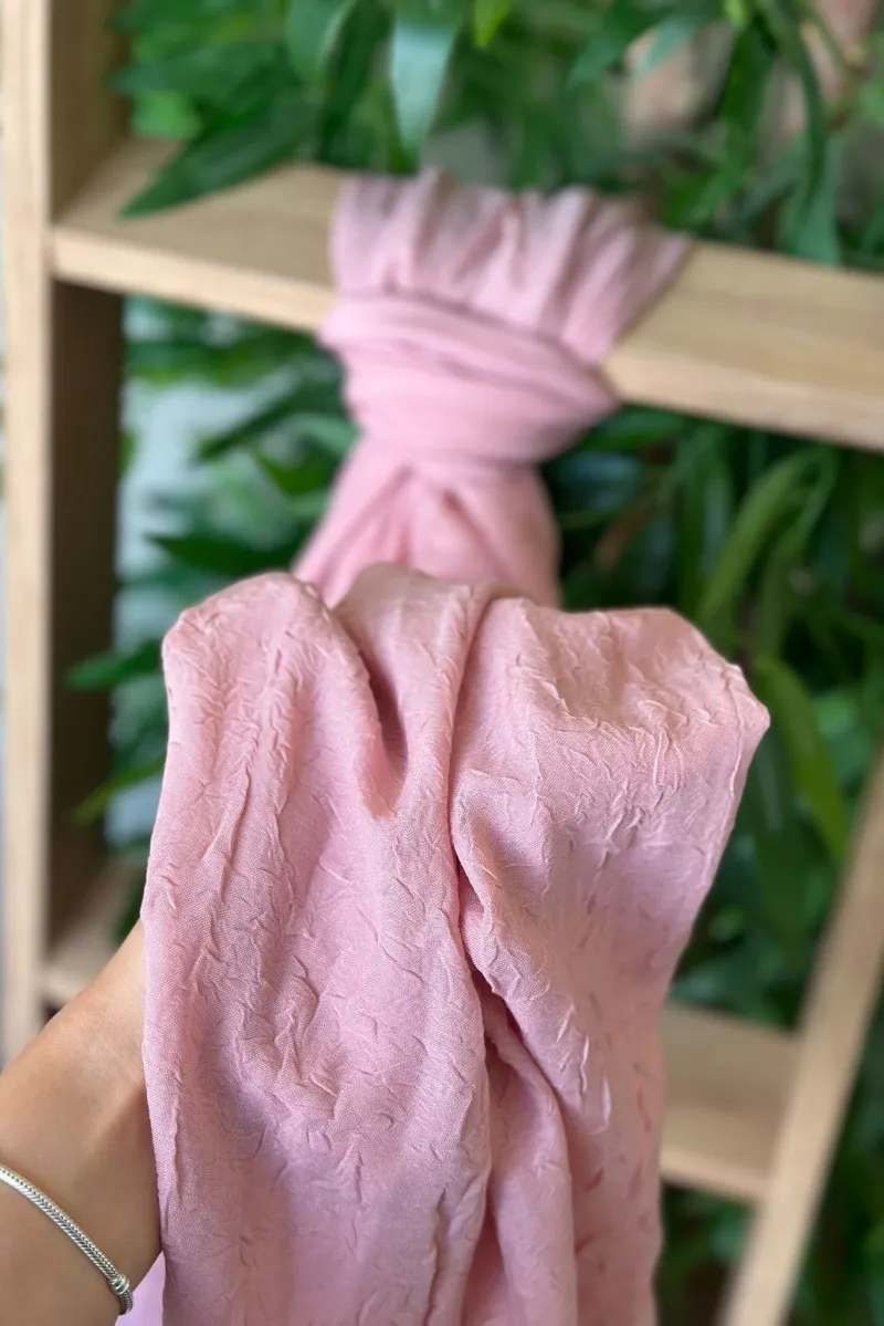 Bambu Kraş Şal - Şeker Pembe - 2