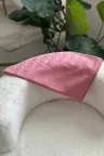 Koza Desen İpeksi Jakar Şal - Pudra Pembe küçük görsel 1