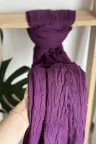 Bambu Kraş Şal - Mor küçük görsel 2