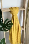 Bambu Kraş Şal - Yağ Yeşili küçük görsel 3