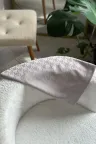 Kazayağı Desen İpeksi Jakar Şal - Taş küçük görsel 3