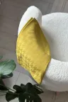 Kazayağı Desen İpeksi Jakar Şal - Yağ Yeşili küçük görsel 4