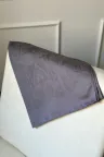 Dokuma Jakar Etnik Desen Şal - Koyu Gri küçük görsel 2