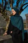 Organic Cotton Comfort Şal - Koyu Petrol küçük görsel 1