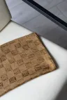 G Desen Ayrobin Pamuk Jakar Şal - Camel küçük görsel 3